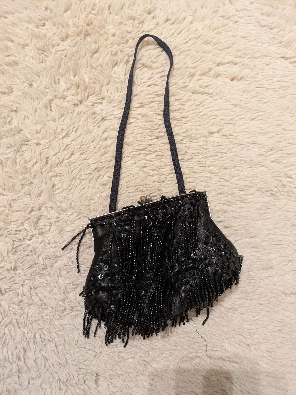 Small Black Sequin Bag!✨ product bought at RSPCA for £1.50