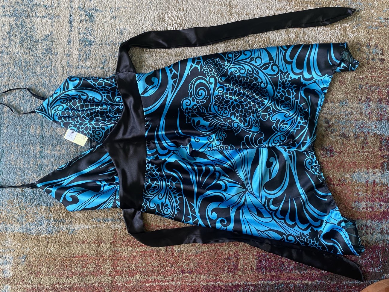 Mini dress bought at Harlington Hospice Association for Β£4.00