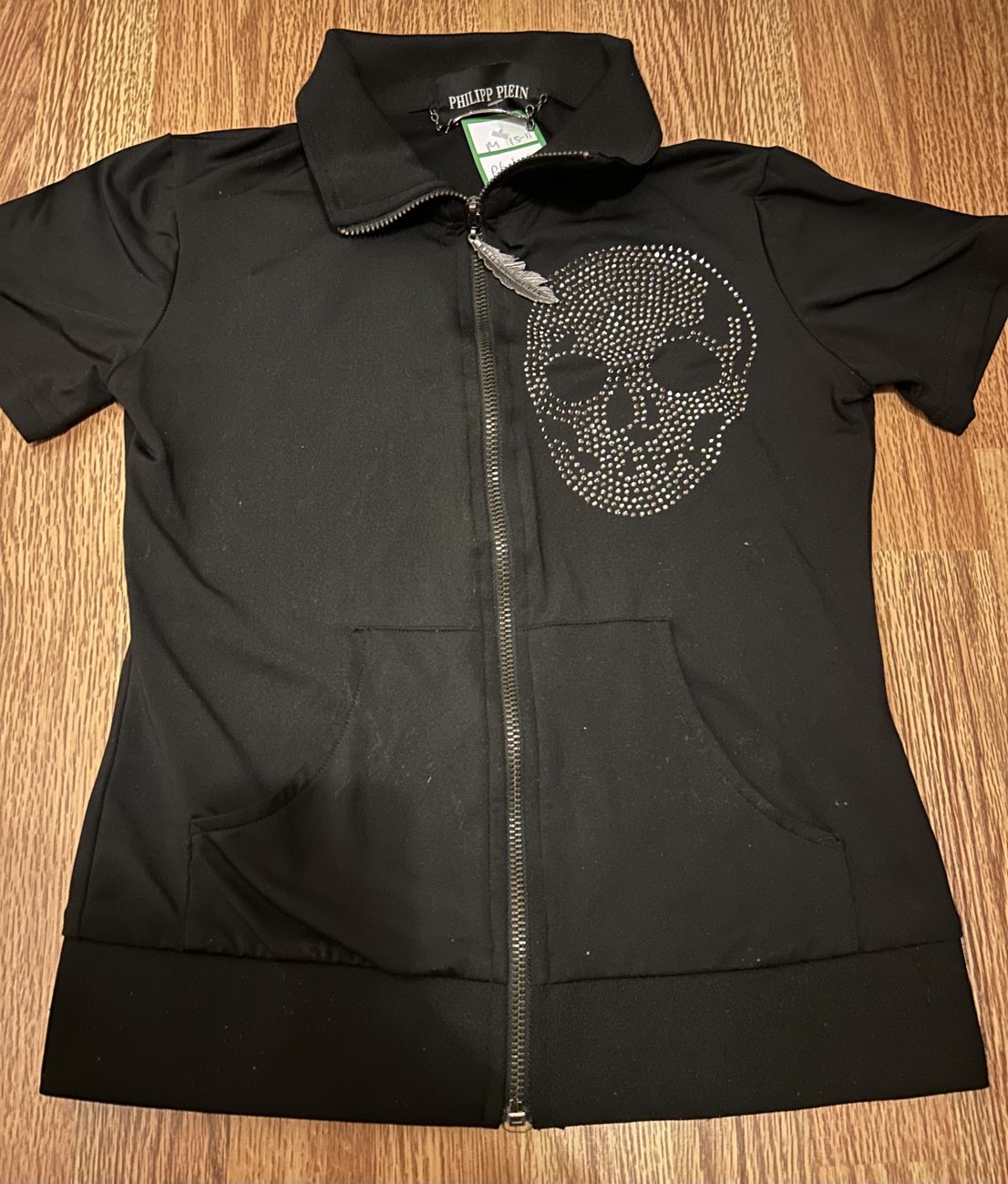 Phillip Plein black skull top bought at Cancer Research UK for £6.00