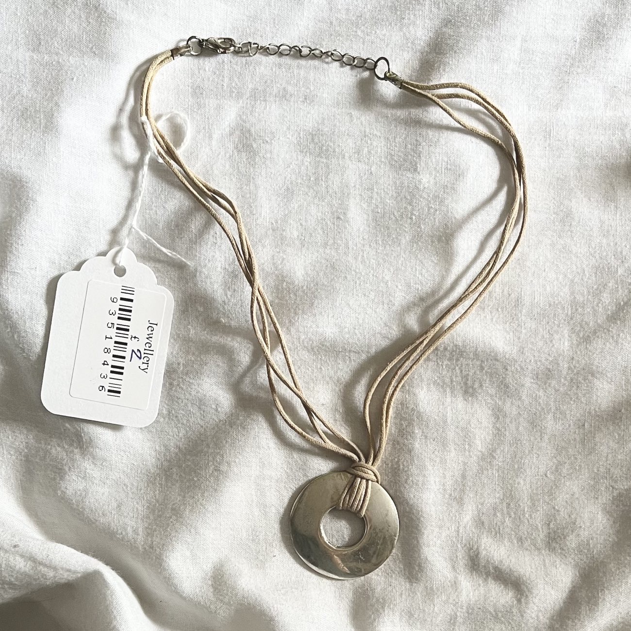 necklace bought at Sense for £2.00