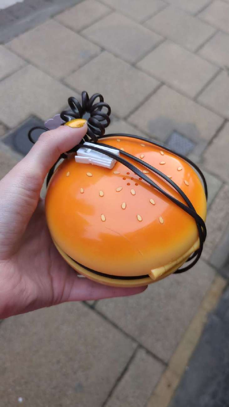 Hamburger Landline Phone (Fully Working) bought at Dogs Trust for £12.00