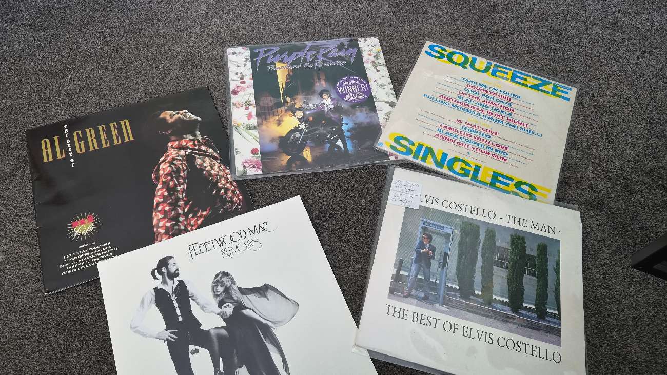 Vinyl Haul bought at Dr Kershaw's Furniture Hub for £40.00