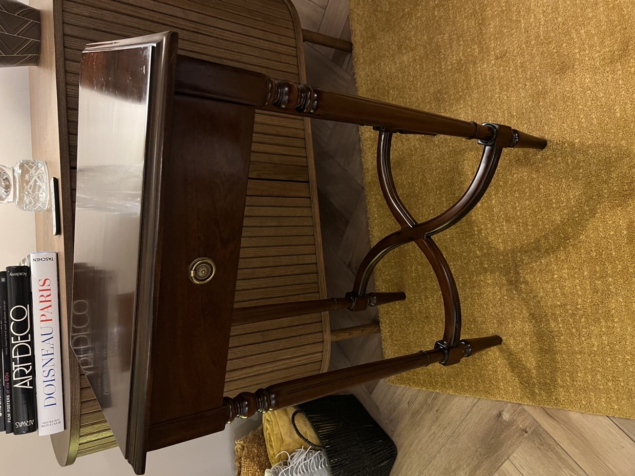 Sheraton Mahogany Side Table. Currently $400 online! bought at British Heart Foundation Home Store for £10.00