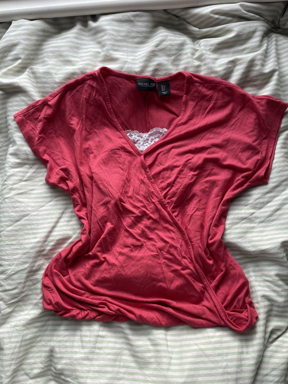 coral top (plus a white lace tank I already had ) bought at GRACE Charity Shop for £3.00