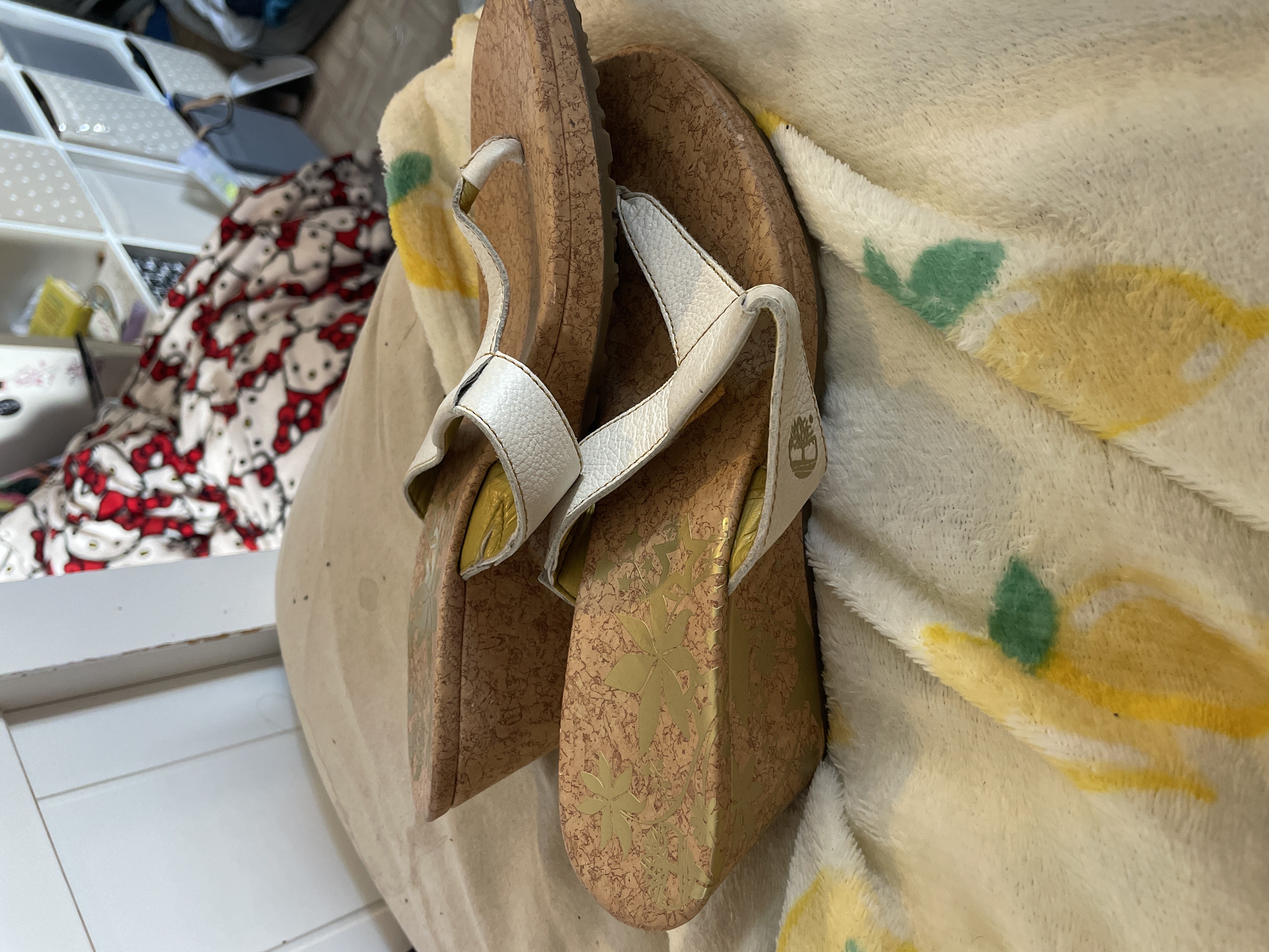 Timberland sandals bought at Barnardo's for £6.00
