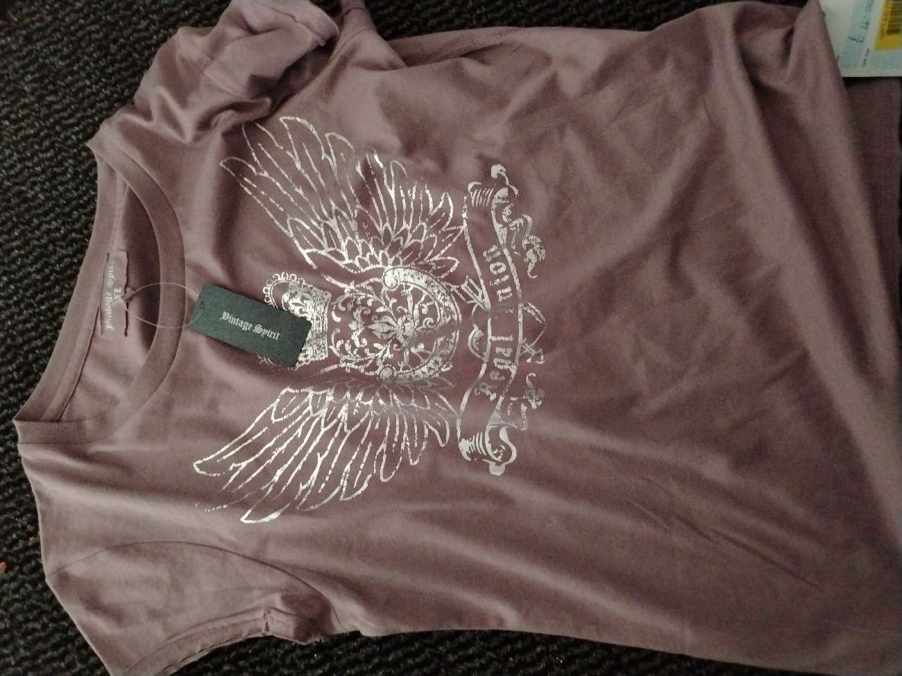 Vintage Spirit (NEW) Top. product bought at St Barnabas Charity Shop for £4.00