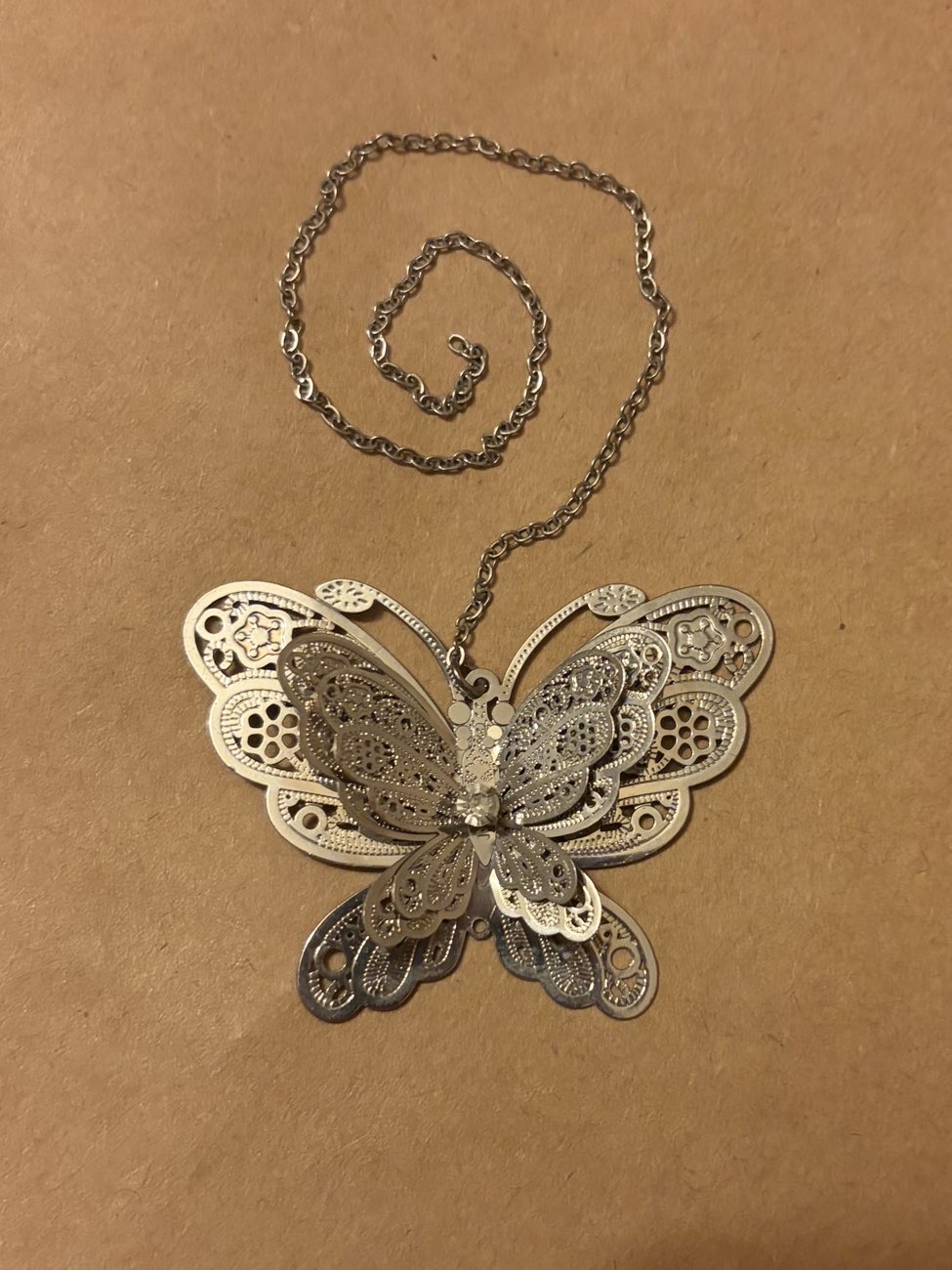 Metal butterfly. Not sure what it’s supposed to be, but I like it product bought at Helianthus emporium for £1.00