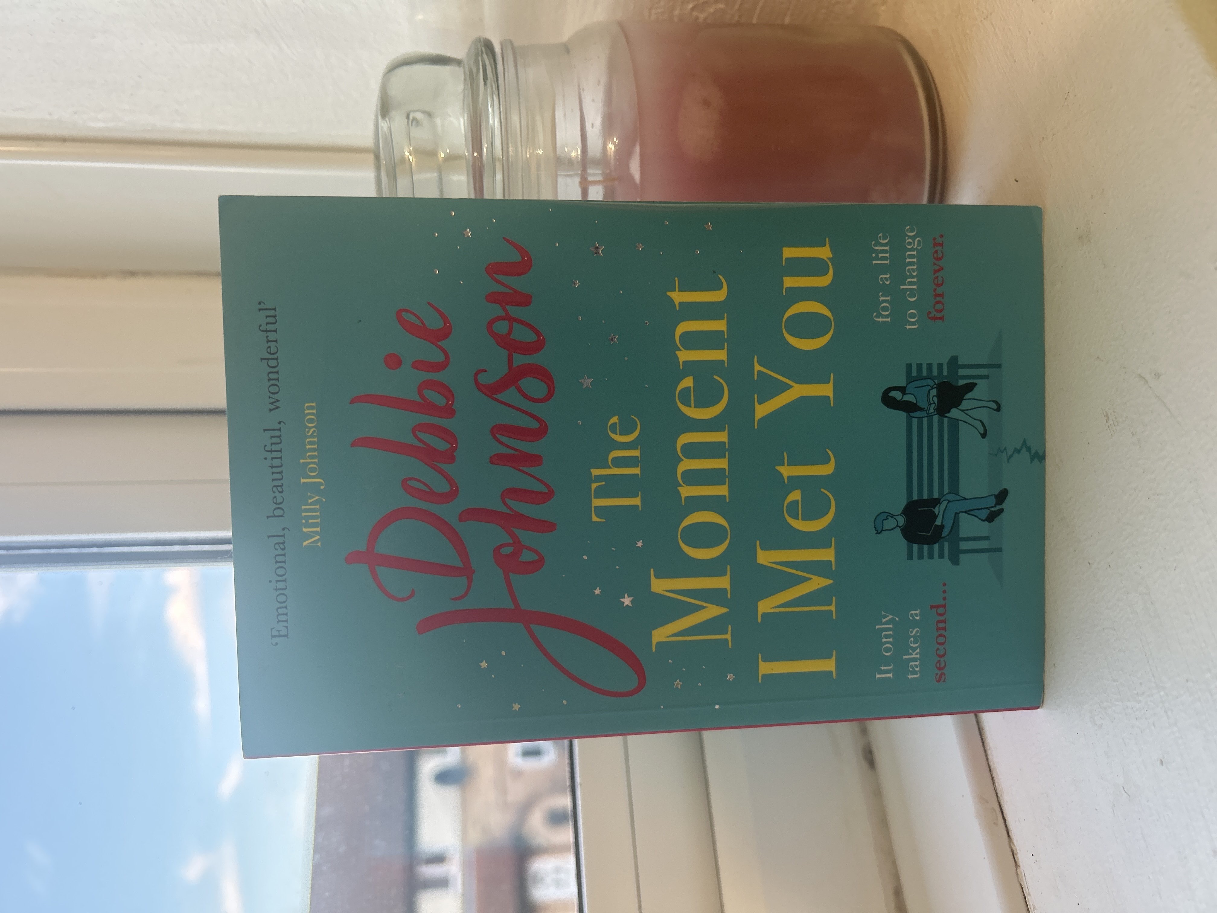 the moment i met you book bought at British Heart Foundation for £1.00