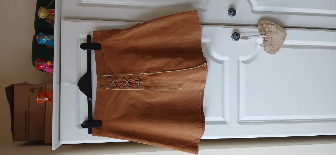Vintage 'flying tomato' corduroy skirt bought at Nottingham's Craft & Flea Market for £10.00