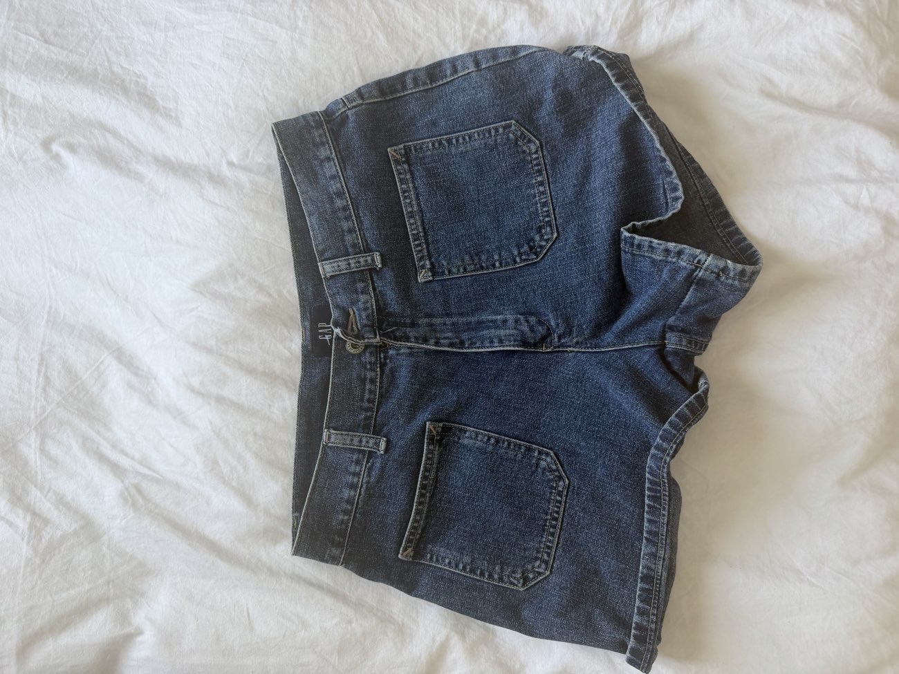 70s denim shorts bought at The Brick Lane Vintage Market for £34.90