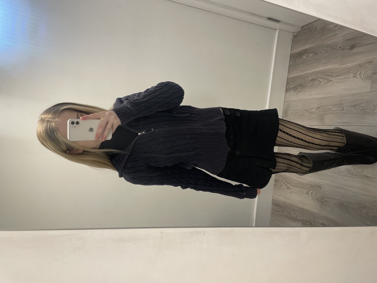 Tommy Hilfiger cable knit zip up!! bought at NCBI Roscommon for €10.00