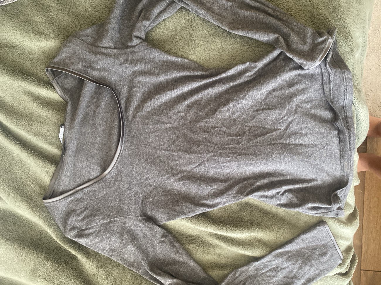 Cotton long sleeve bought at Cancer Research UK for £3.00