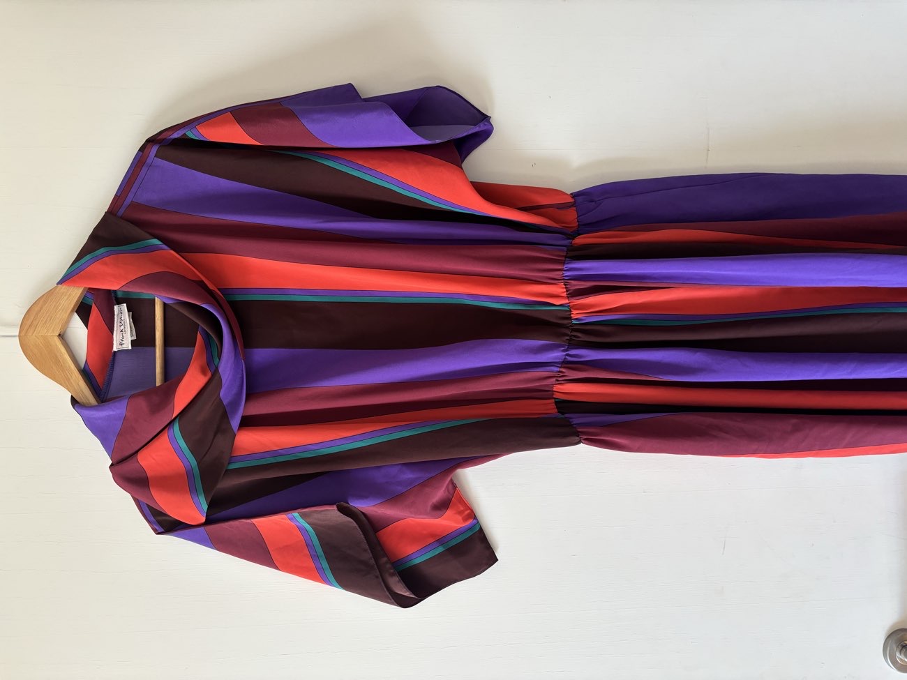 Vintage Frank Usher dress (missing belt) bought at Fight For Sight for £1.00
