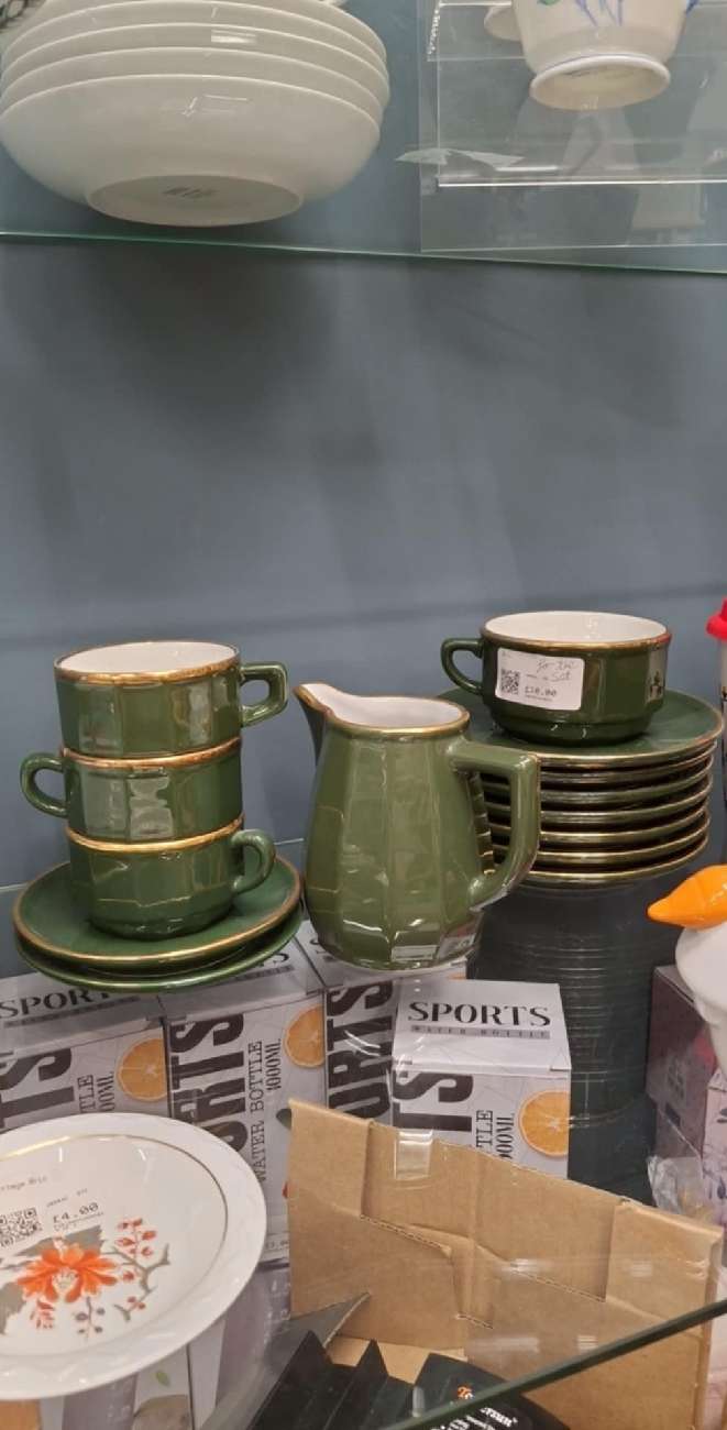 Green Tea Set product bought at British Heart Foundation for £10.00