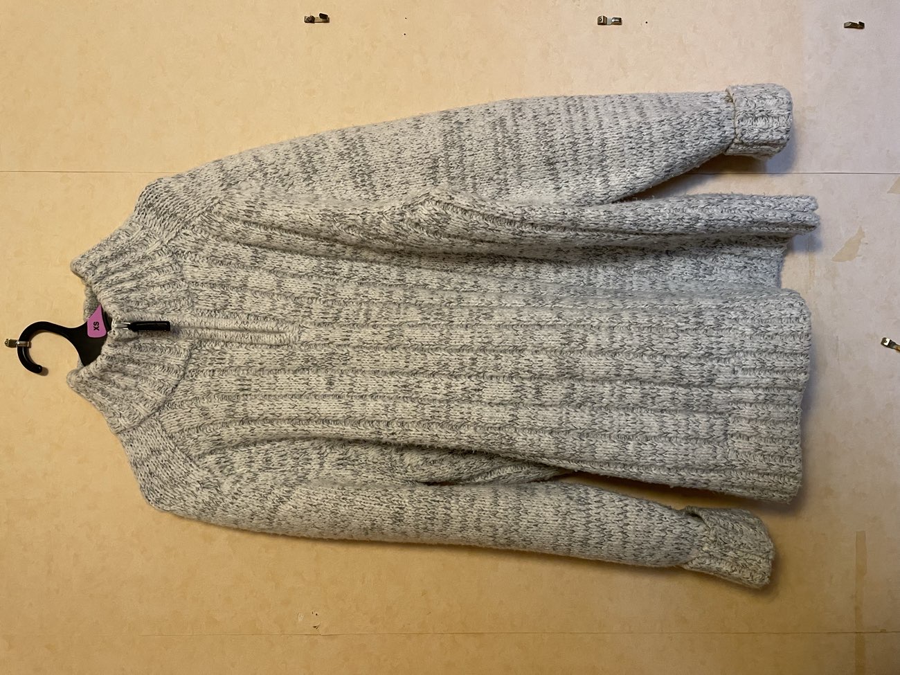 Vintage wool jumper bought at Oxfam Shop for £4.00