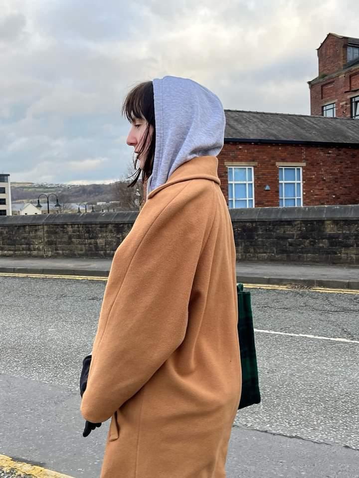 Vintage wool coat product bought at Saltaire Vintage Home & Fashion Fair for £25.00