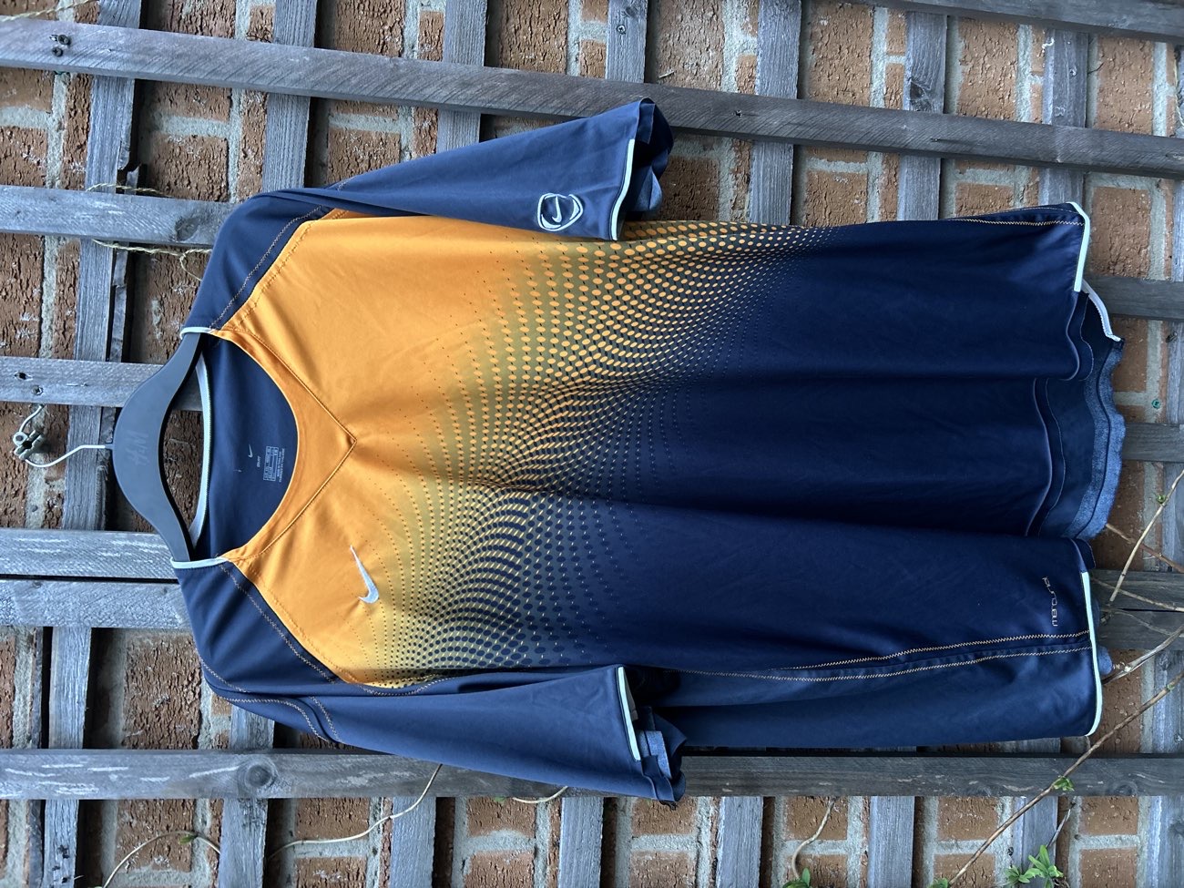 vintage Nike Mercurial 000s tee bought at RSPCA for £5.50