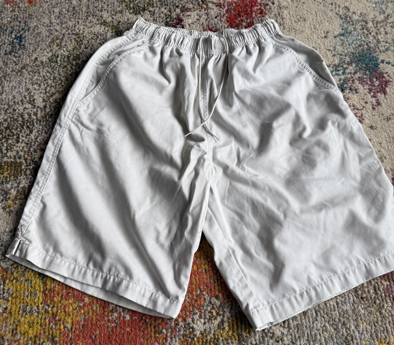 vintage Nike golf shorts, perfect summer shorts product bought at RSPCA for £3.00