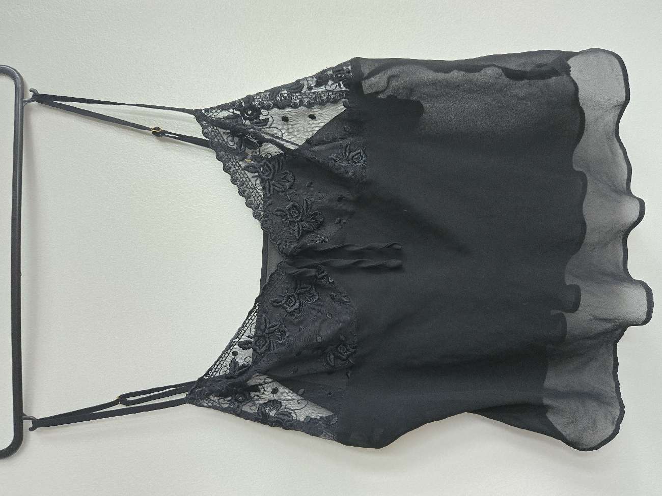Sheer lingerie cami bought at Sue Ryder