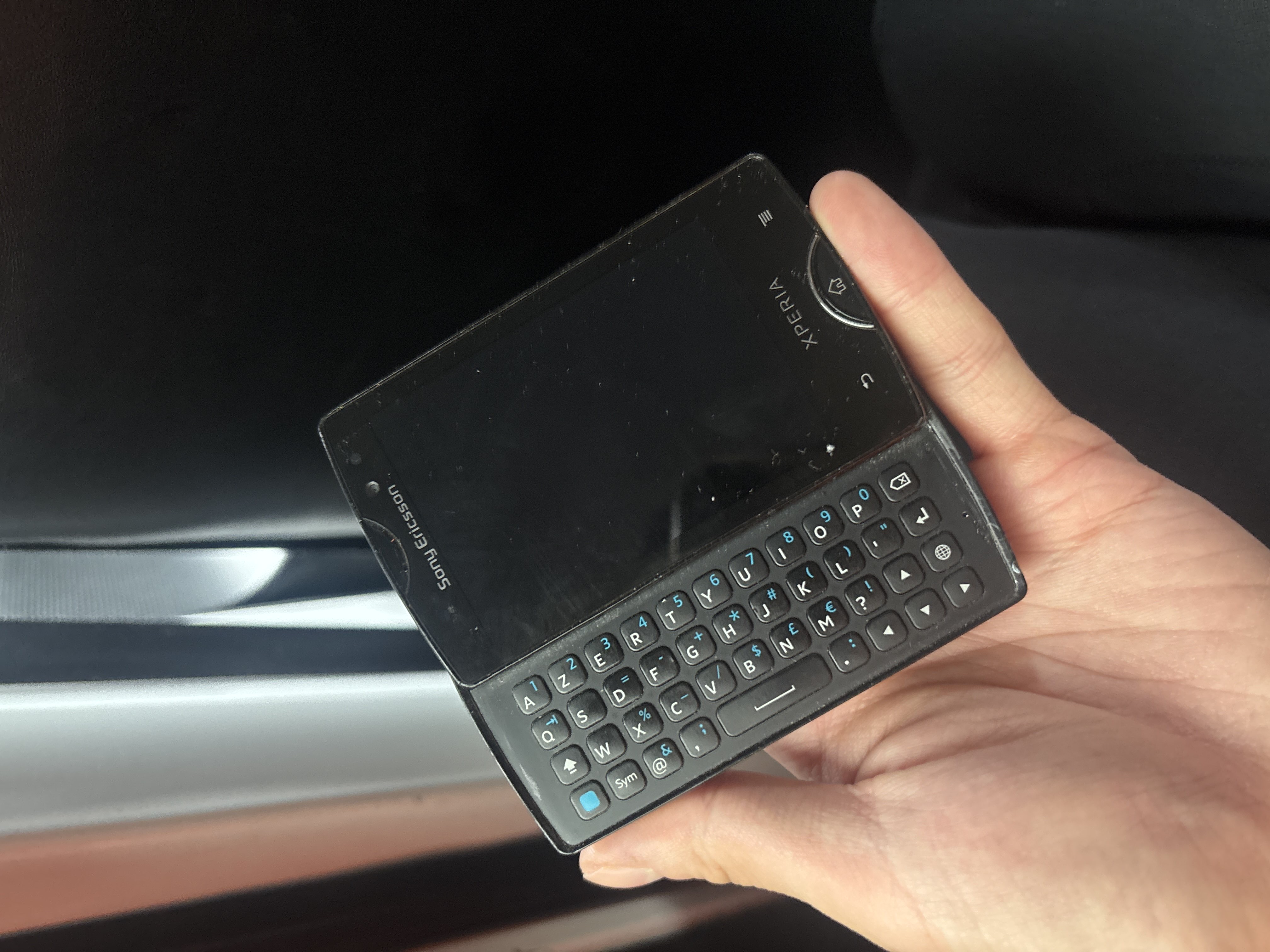 Sony Xperia Pro Mini2 - good man seller bought at Capital Carboot for £5.00