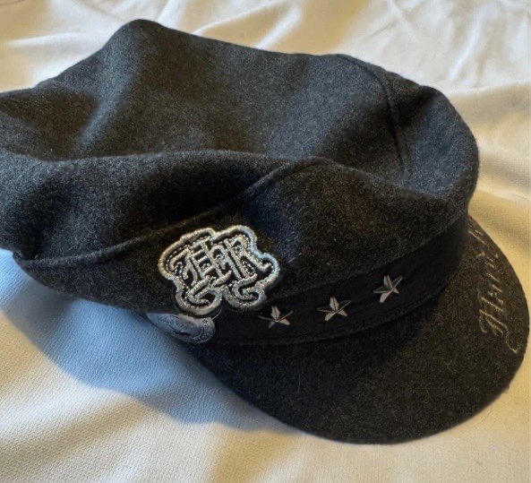 Herd rock baker boy hat product bought at Lewis-Manning Hospice for £5.00