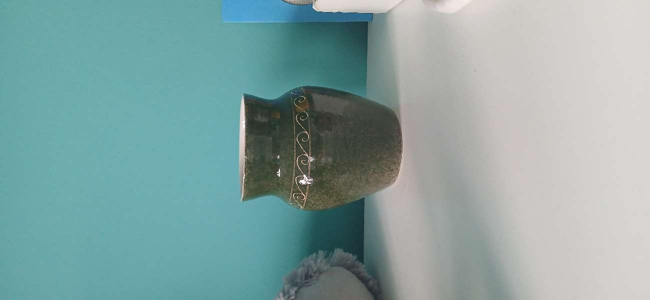 Pretty little plant pot bought at Mary Stevens Hospice Charity Outlet for £1.00