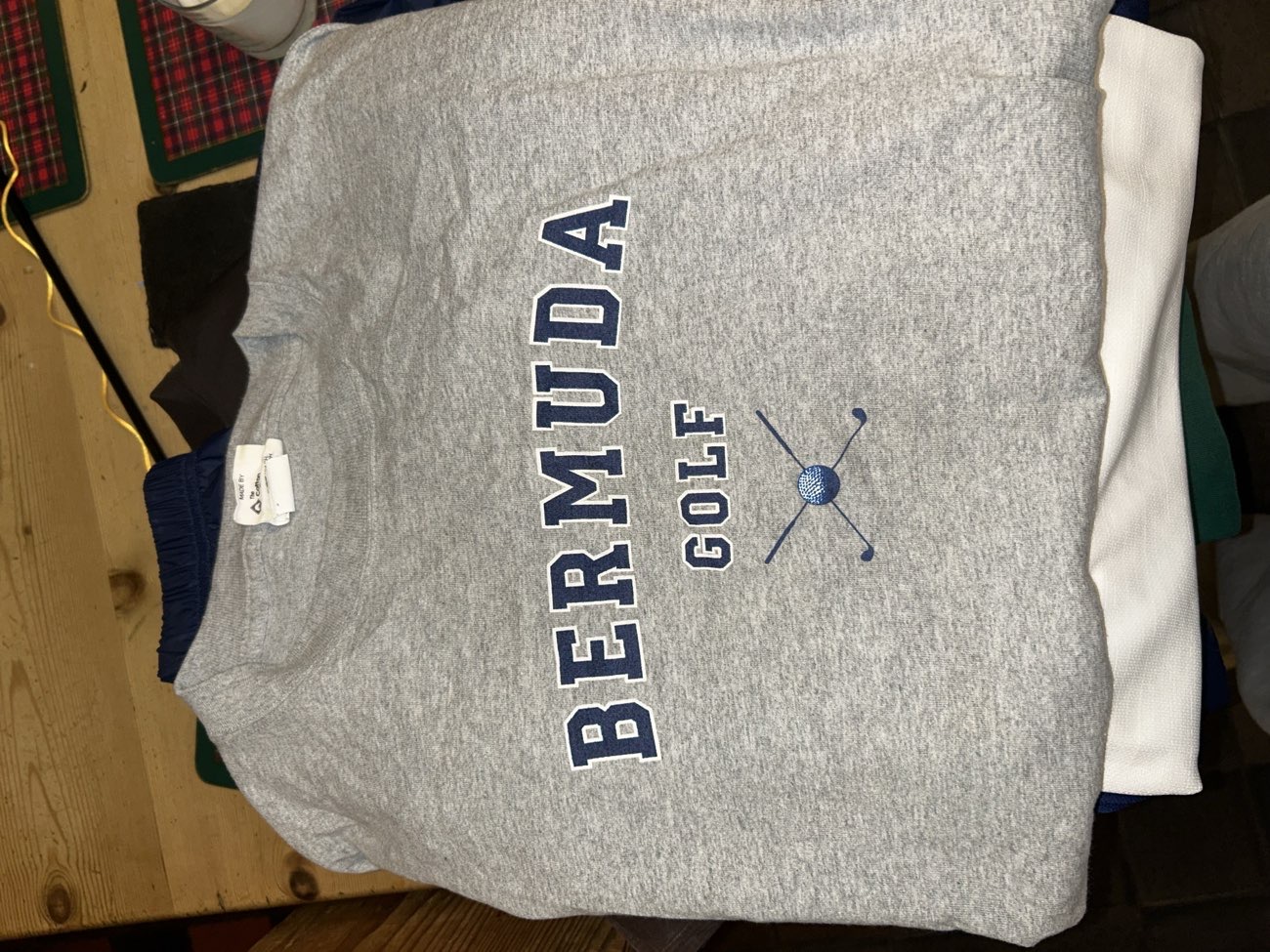 Bermuda Golf baggy tshirt bought at PDSA for Β£3.00