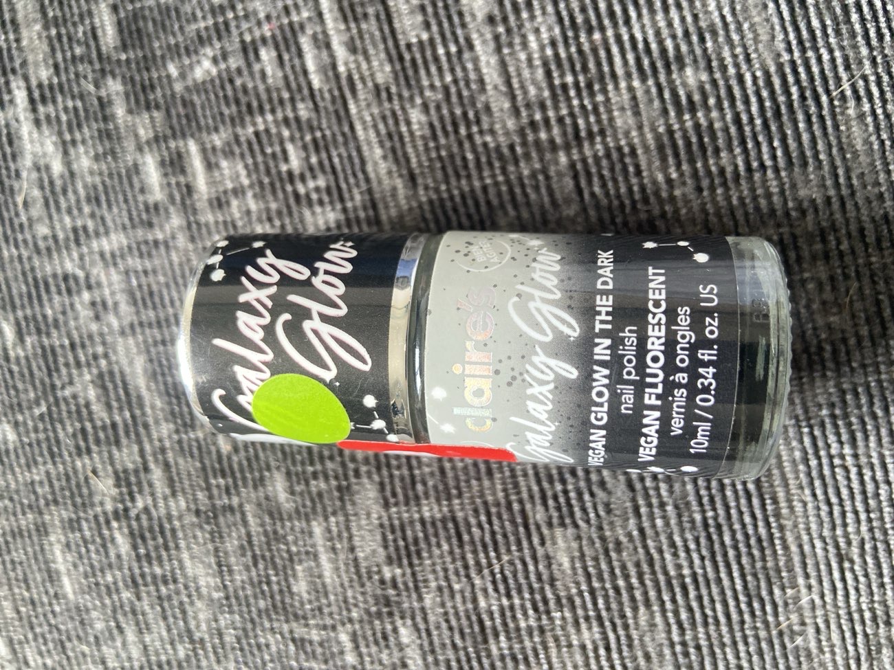 Galaxy Glow In The Dark Nail Polish bought at Furnace End Market and Car Boot Sale for £0.50
