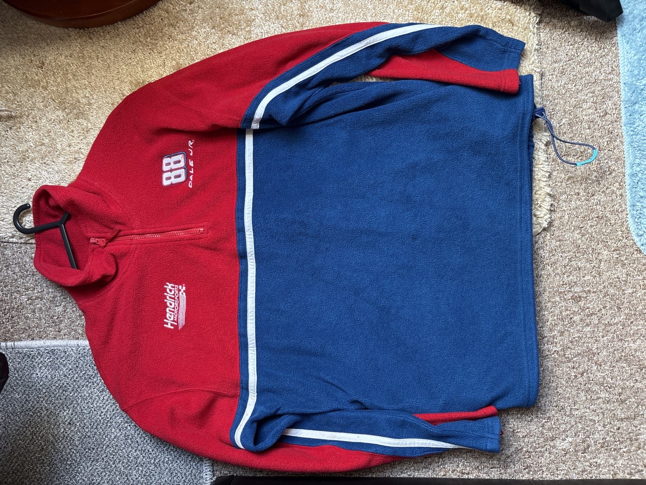 Winners Circle Dale Earnhardt Jr. Fleece bought at Chest Heart & Stroke Scotland for £5.00