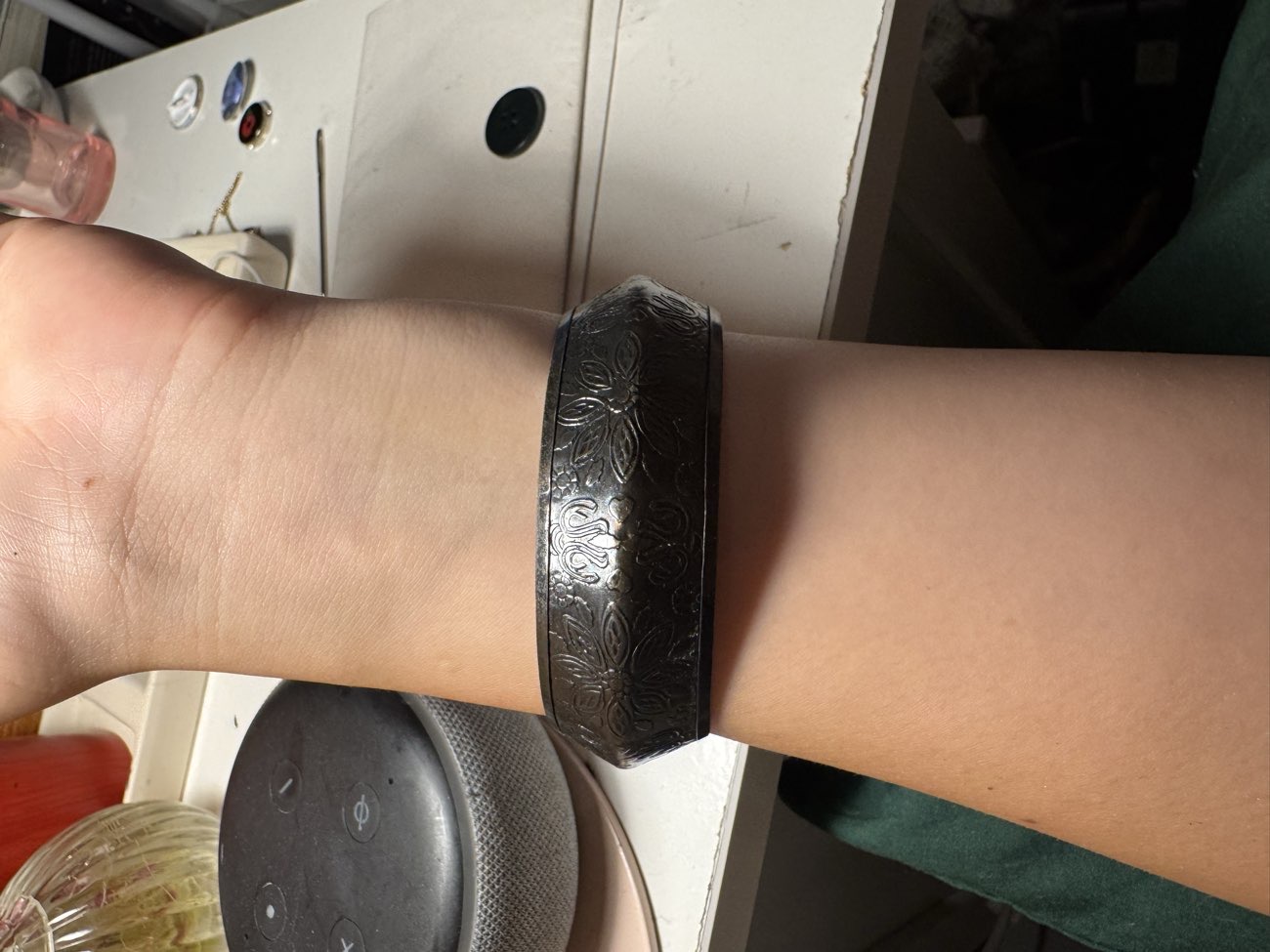 Floral Bangle bought at Sue Ryder for £1.00