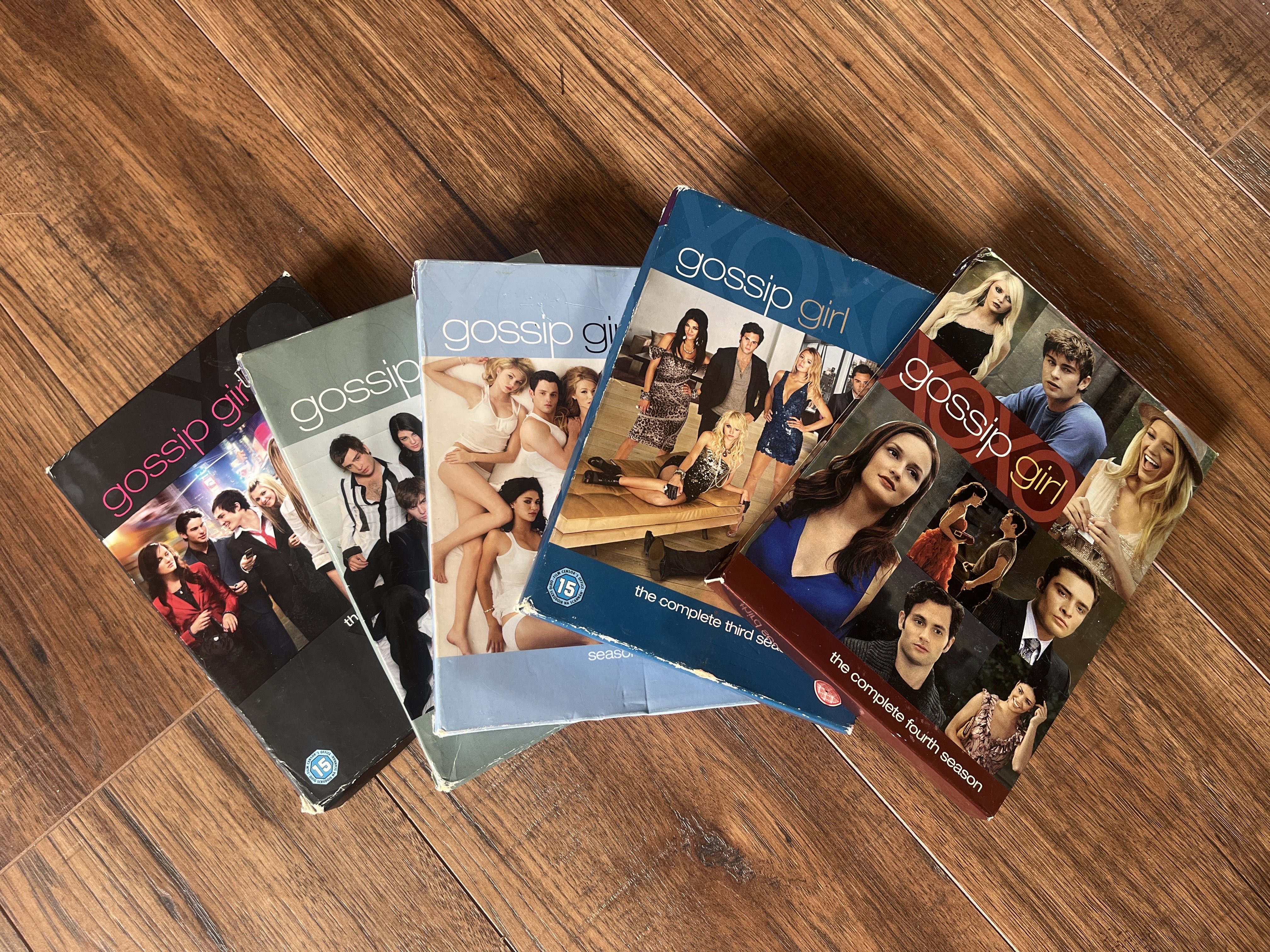 Gossip girl dvd’s - £1 each!! bought at Barnardo’s Stechford Retail Park for £1.00