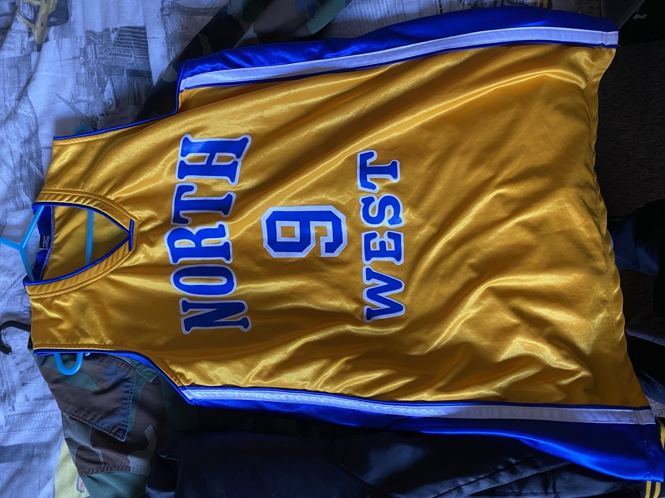 North West Philippines Basketball Jersery bought at Armstrongs Vintage for £4.00