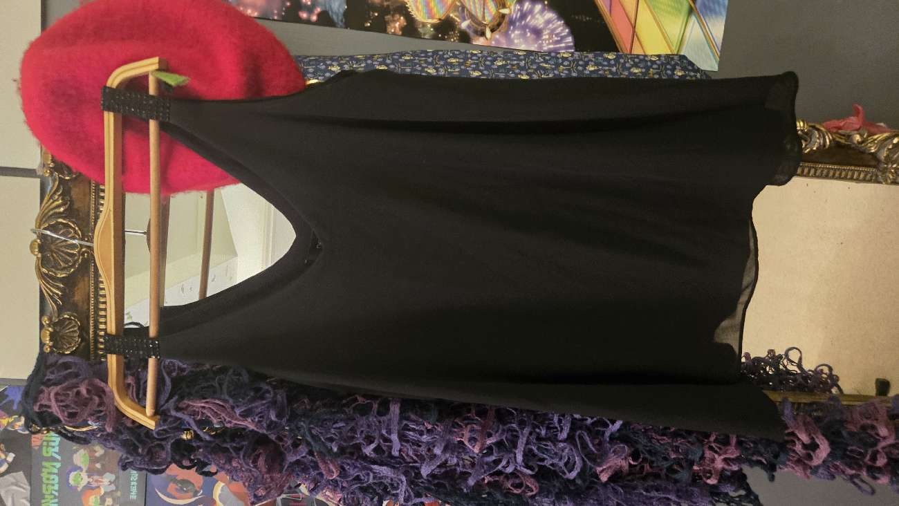 cute next flowy top w sparkles!! im like a magpie for sparkly clothes bought at The Children's Trust Shop for £4.50