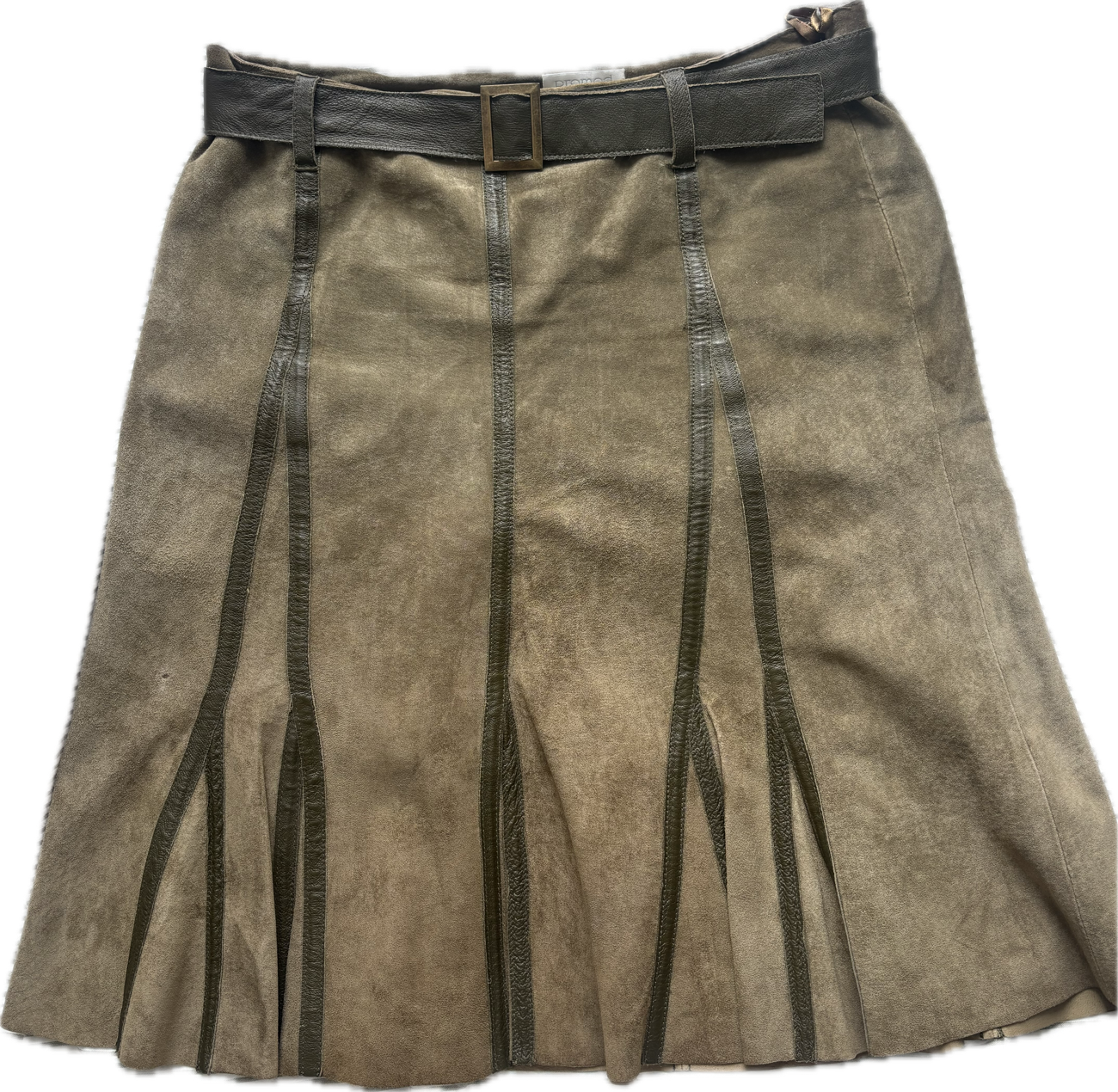 Leather midi skirt! product bought at Barnardo's for £10.00