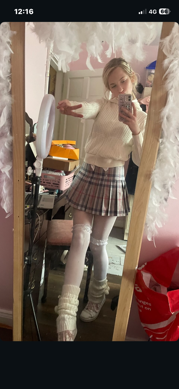 cable knit jumper product bought at Jack and Jill Charity Shop for €10.00