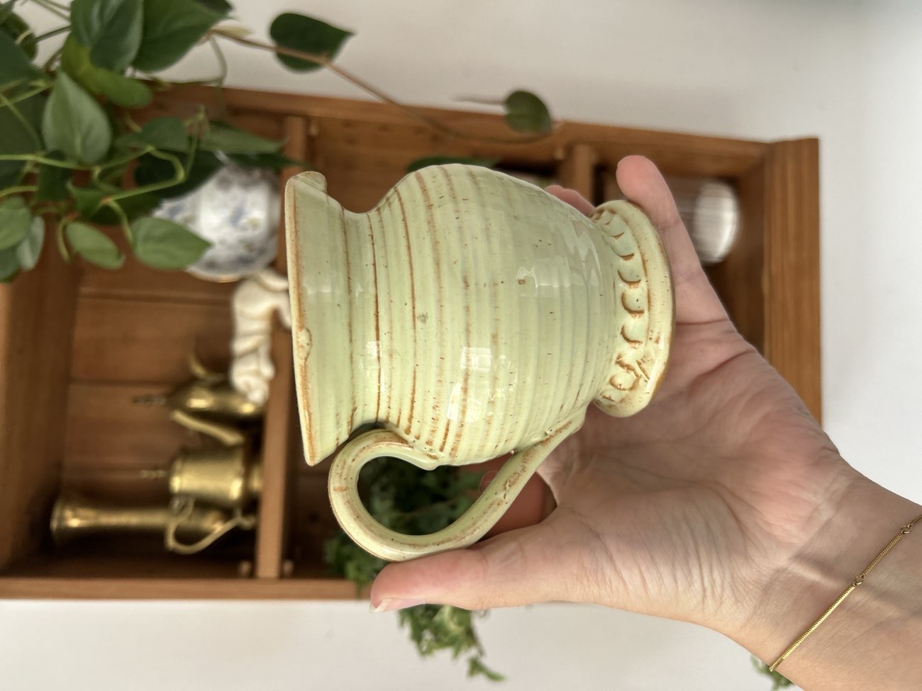 Small handmade jug product bought at Barnardo's for £3.00