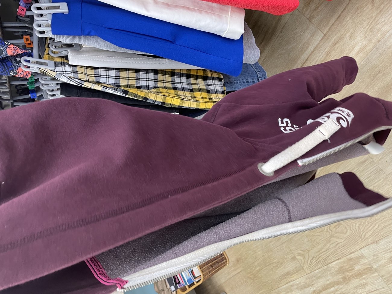 superdry jacket that i sadly never bought product bought at Cancer Research UK for £4.00