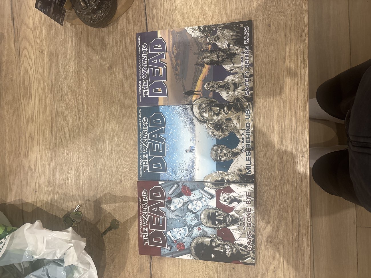 2015 Reprint Walking Dead Comics (Best find ever) bought at The Salvation Army for £1.50