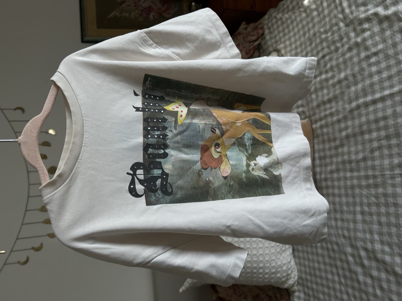 Bambi toddler top bought at Sue Ryder for £1.50