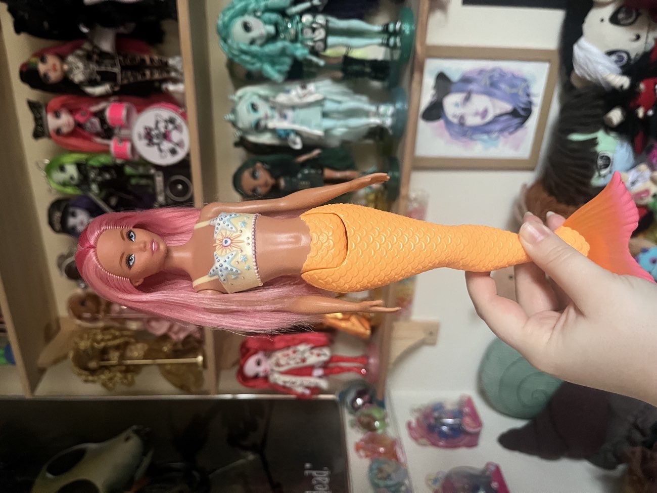Barbie odile mermaid bought at Scope for £1.00