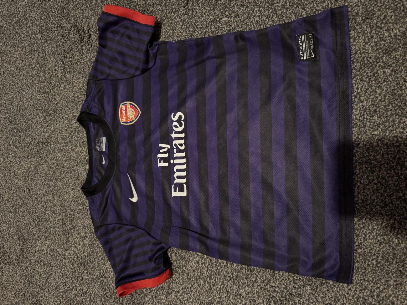 Retro Arsenal, Tottenham Strip & England Shorts bought at Cats Protection Charity Shop for Β£7.50