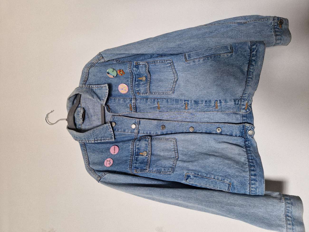 Oversized denim jacket nearly 10 years on still looking great! bought at Hazel’s Nuts About Vintage for €25.00