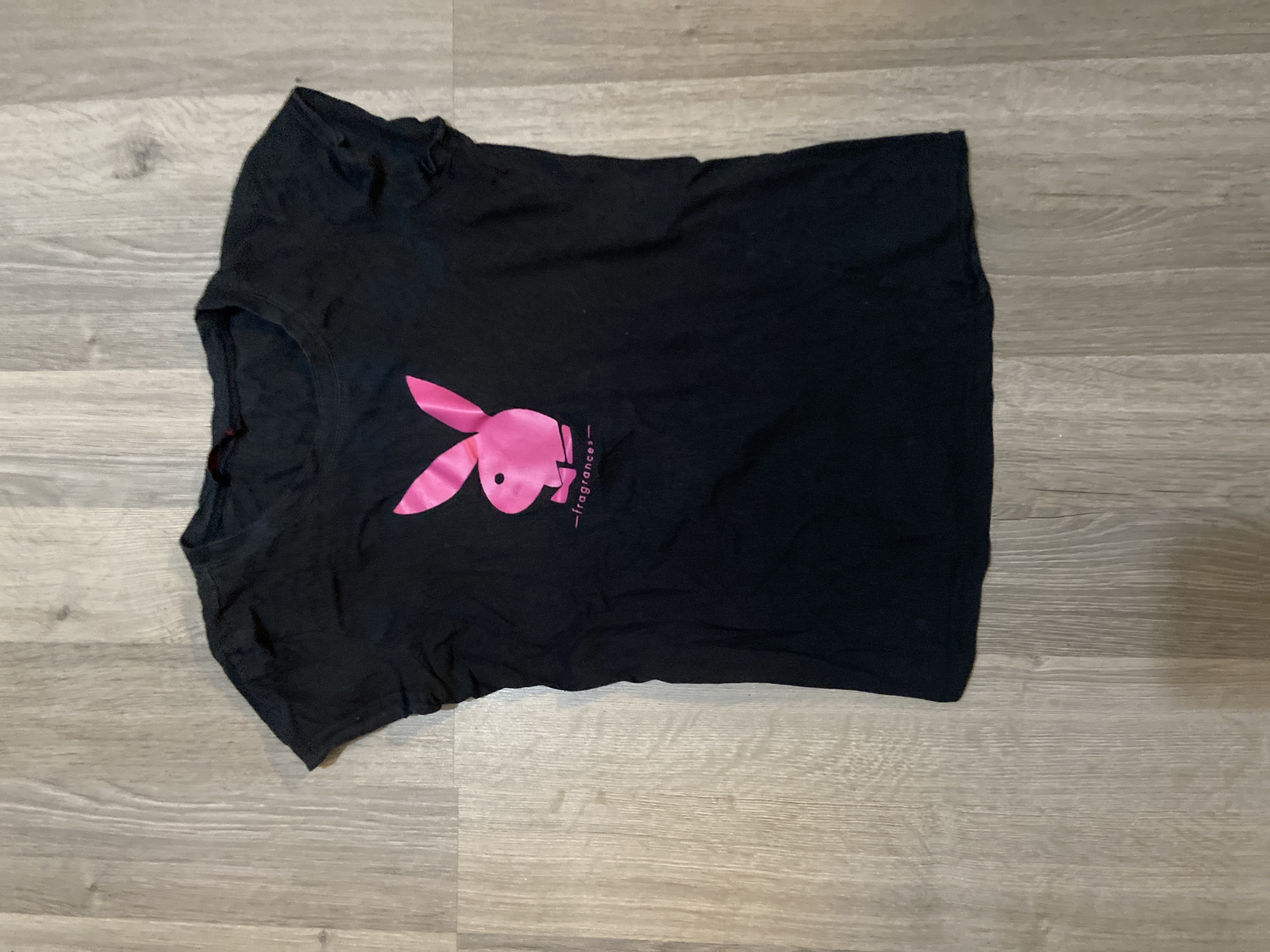 Playboy baby tee bought at Blue Cross charity shop, Poole for £4.00