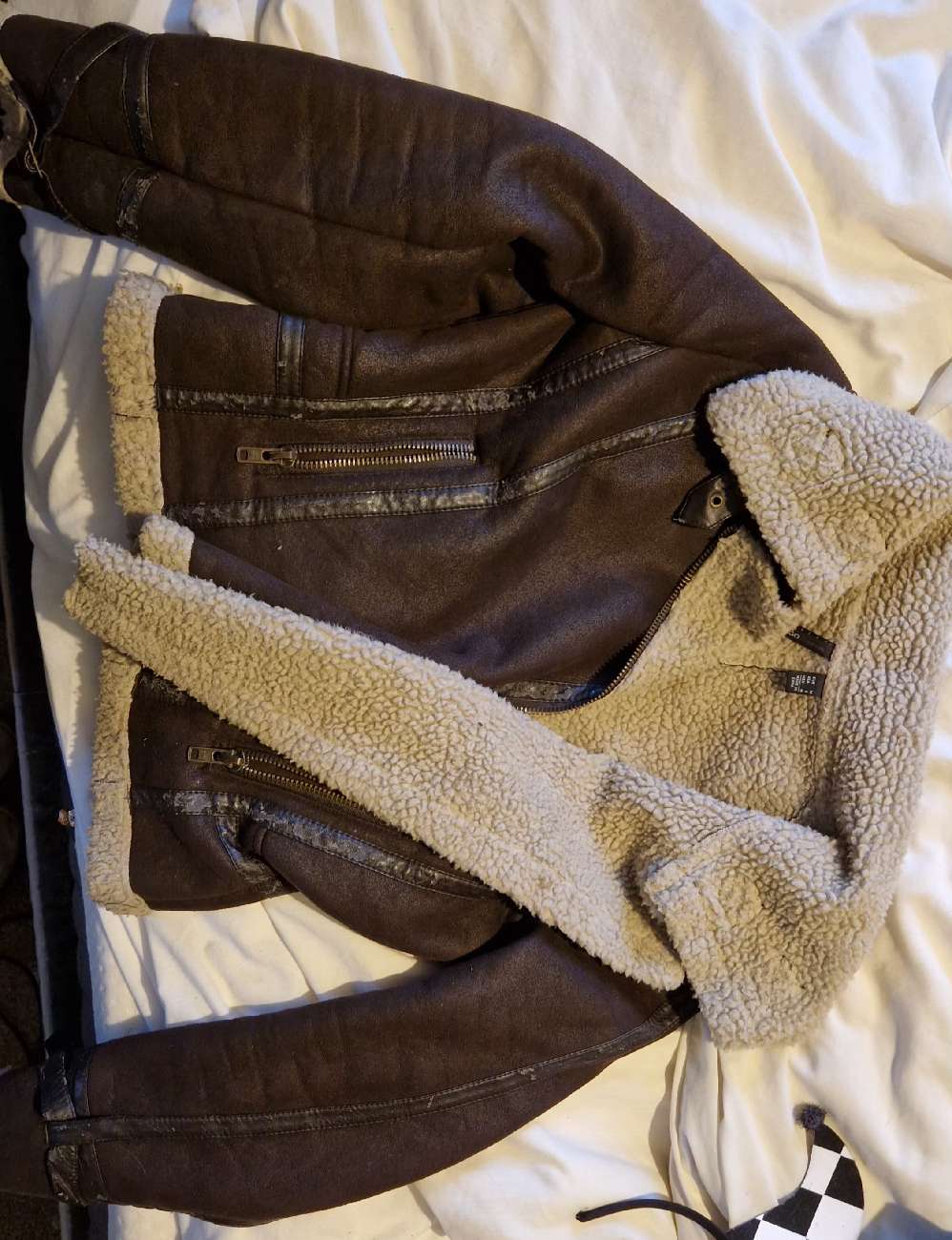 Leather Jacket!! product bought at YMCA for £2.50