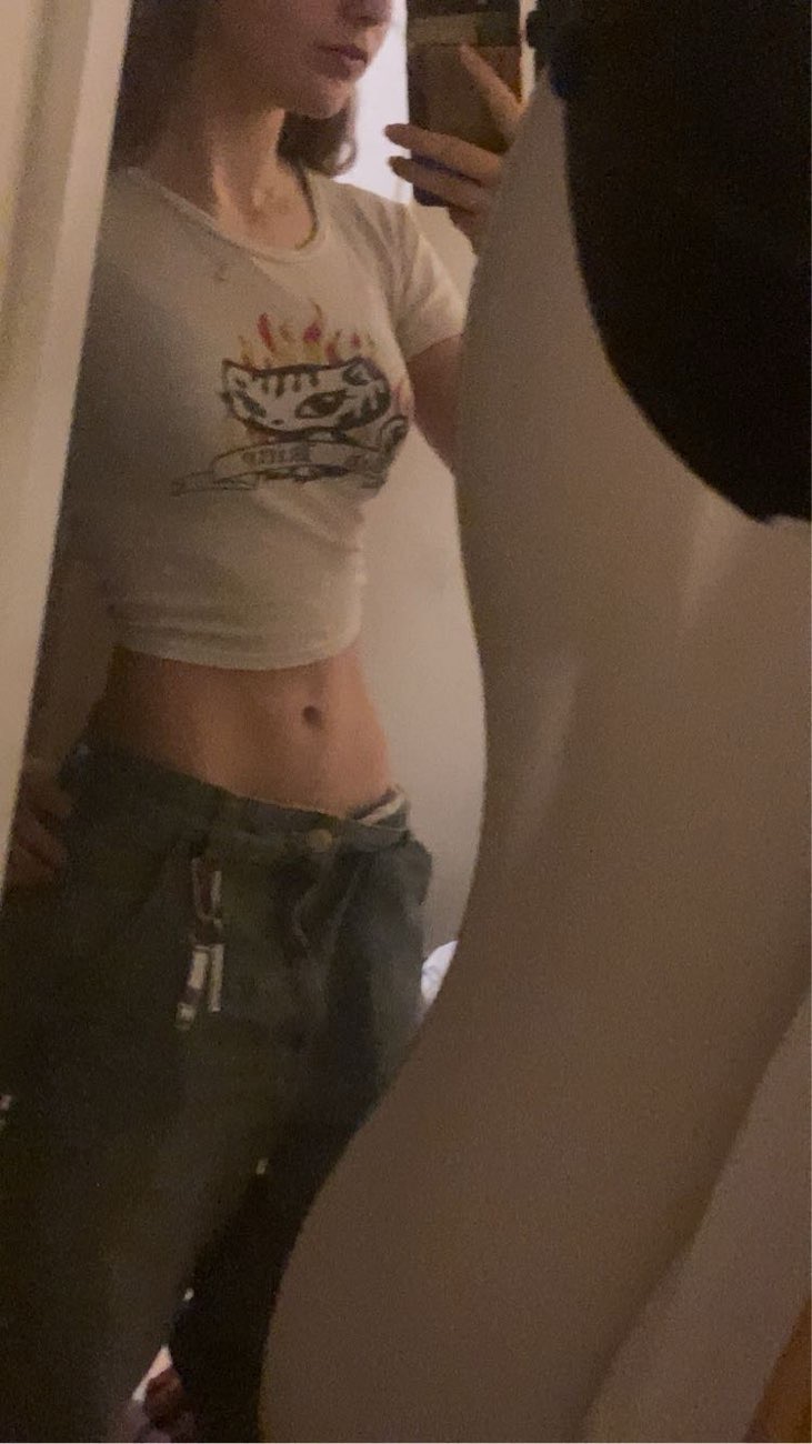 90s baby tee bought at Beyond Retro Soho for £10.00