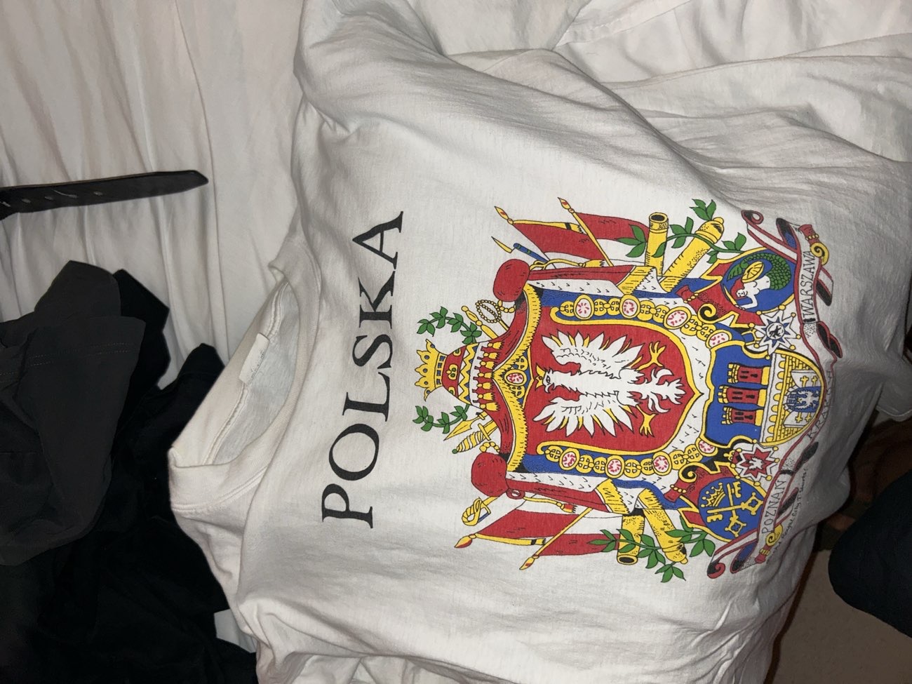 2000s Polska tee product bought at Age UK for £3.50