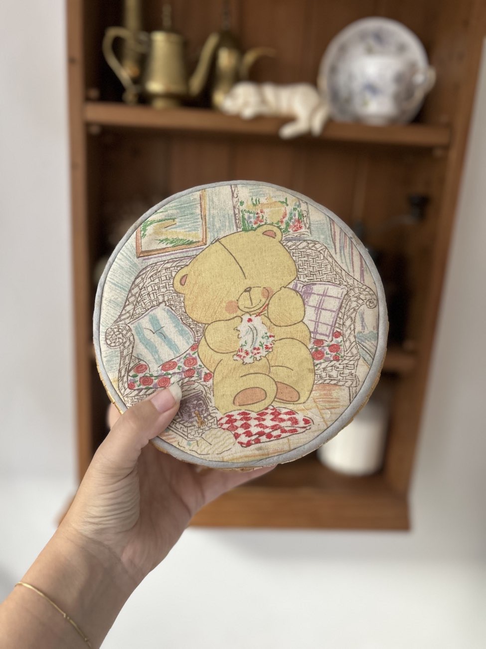 Forever Friends sewing basket bought at Robin's Nest Emporium for £4.50
