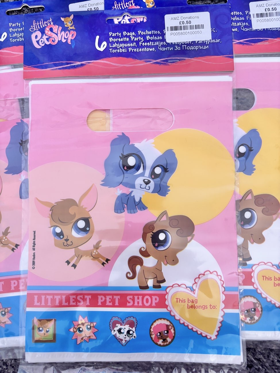 Littlest Pet Shop party bags (2009) 💗💕 bought at Barnardo's for £2.00