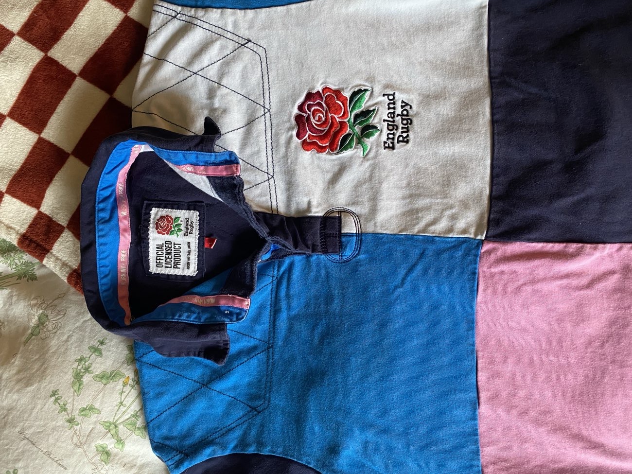 50p Offical England Rugby Shirt 🏉 bought at Staffordshire Wildlife Trust Shop for £0.50