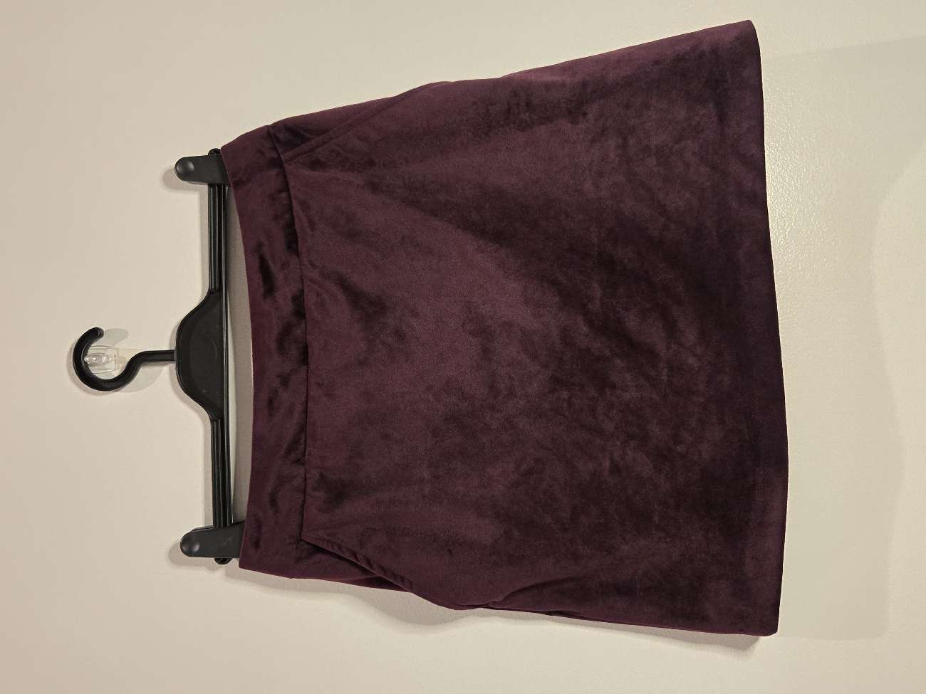 Jack Wills velvety mini skirt from £1 bin product bought at All Aboard Shops Ltd for £1.00
